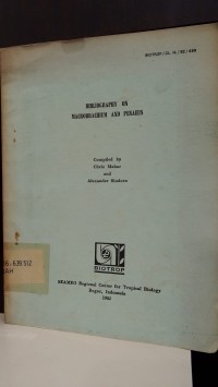 BIBLIOGRAPHY ON MACROBRACHIUM AND PENAEUS