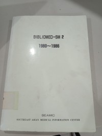 BIBLIOMED-SM 2 1980-1986
